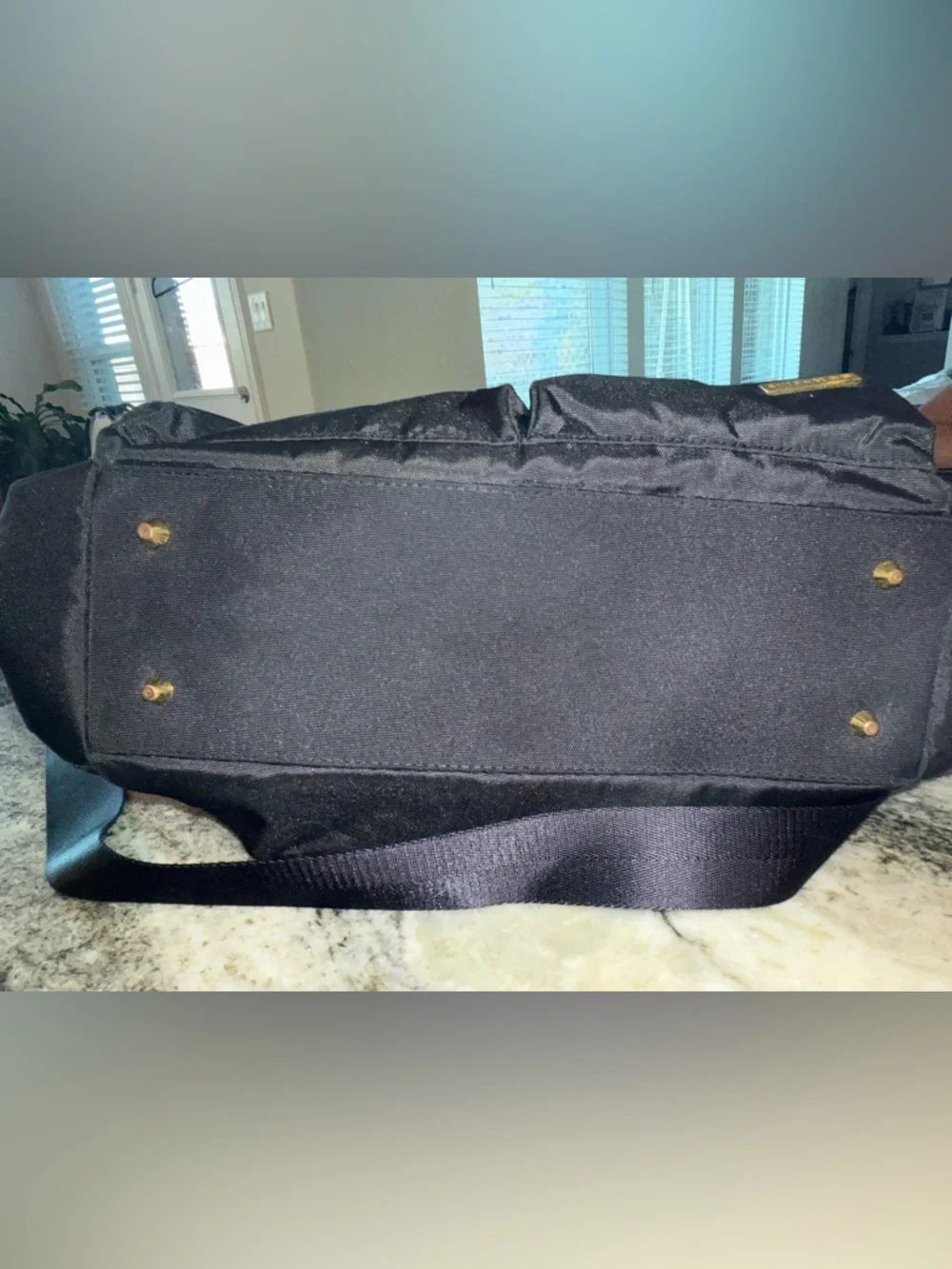 Skip Hop Black Baby Diaper Bag with Front Pockets - Picture 8 of 9